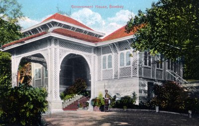 Casa de Gobierno, Bombay, India, principios del siglo XX de Unbekannt