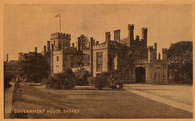 Casa de Gobierno, Sídney, c. 1900 de Unbekannt