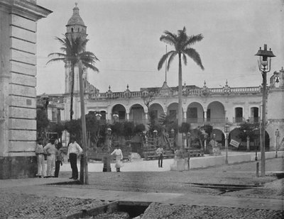Palacio de los Gobernadores, Veracruz, México, c. 1897 de Unbekannt