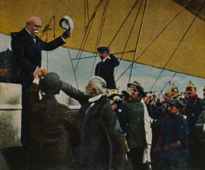 Conde von Zeppelin 1838-1917 de Unbekannt