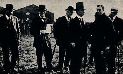 Grahame White y el Sr. Churchill, 1910, 1945 de Unbekannt
