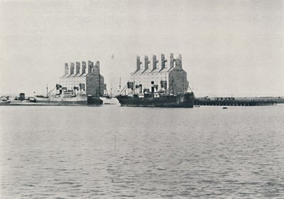 Elevadores de grano, Bahía Blanca, 1916 de Unbekannt