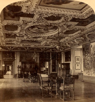 Gran comedor, Castillo de Frederiksborg, Dinamarca, 1897 de Unbekannt