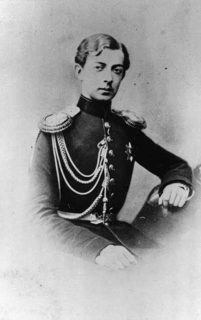 Gran Duque Nicolás Alexandrovich de Rusia, c1861-c1864 de Unbekannt