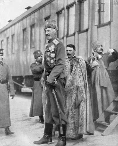Gran Duque Nikolai Nikolaevich, general ruso de la Primera Guerra Mundial, 16-17 de marzo de 1917 de Unbekannt