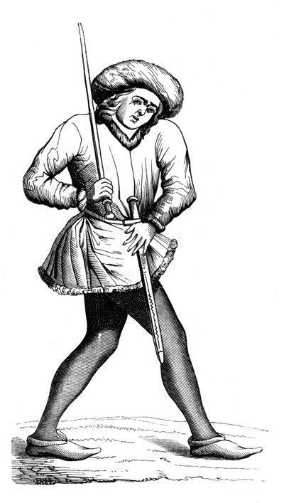 Gran mariscal suizo, siglo XV, 1849 de Unbekannt
