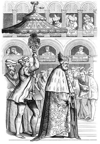 Gran procesión del Dogo, Venecia, Italia, siglo XVI, 1849 de Unbekannt