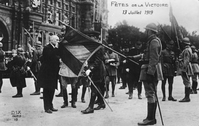 Gran desfile de la victoria, París, Francia, 14 de julio de 1919 de Unbekannt