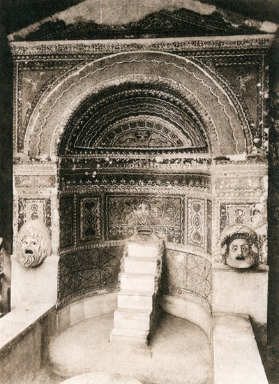Gran Fuente, Pompeya, Italia, c. 1900s de Unbekannt