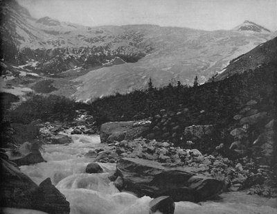 Gran Glaciar, Montañas Selkirk, Canadá, c1897 de Unbekannt