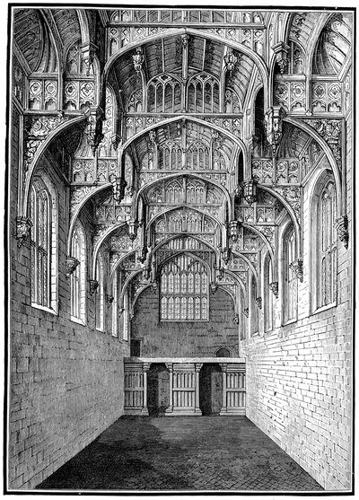 Gran Salón, Palacio de Hampton Court, Londres, 1893 de Unbekannt