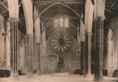 Gran Salón del Castillo de Winchester, Hampshire, principios del siglo XX de Unbekannt