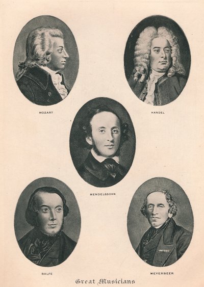 Grandes Músicos - Placa IV de Unbekannt