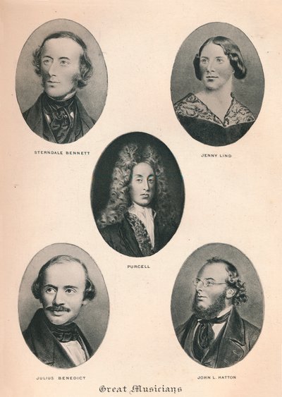 Grandes músicos - Placa V., 1895 de Unbekannt