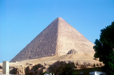 Gran Pirámide de Keops en Giza, Egipto, 4ª dinastía, Reino Antiguo, siglo XXVI a.C. de Unbekannt