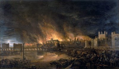 Gran incendio de Londres de Unbekannt