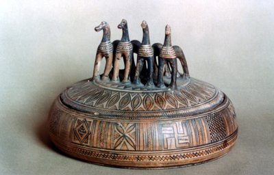 Píxide griega, siglo IX-VIII a.C. de Unbekannt
