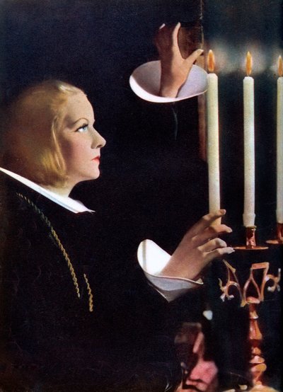 Greta Garbo, actriz sueca, 1934-1935 de Unbekannt