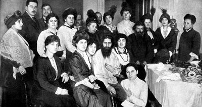Grigori Rasputin, campesino ruso, hombre santo y místico de Unbekannt