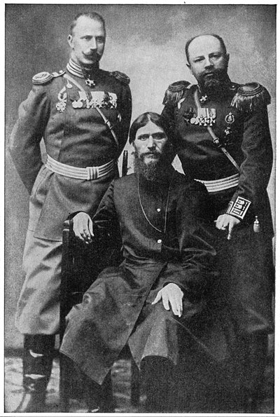 Grigoriy Efimovich Rasputin, místico y hombre santo ruso de Unbekannt