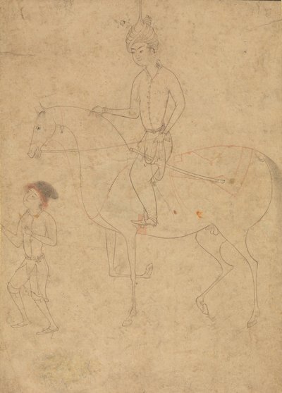 Jinete y caballo de Unbekannt