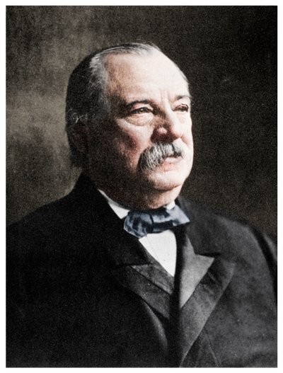 Grover Cleveland, 22º y 24º Presidente de los Estados Unidos, siglo XIX de Unbekannt