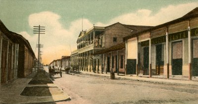 Guantánamo - Calle Calixto García, 1907 de Unbekannt