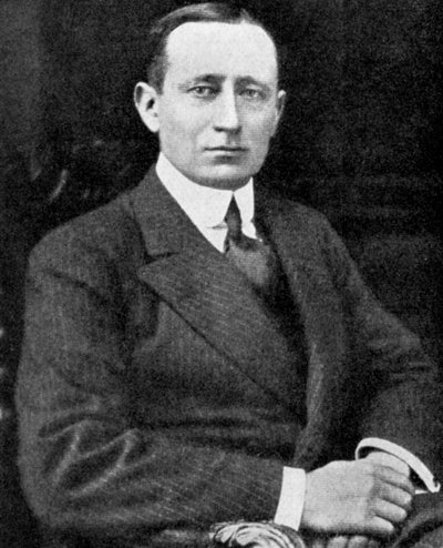 Guglielmo Marconi, inventor italiano, c1920 de Unbekannt