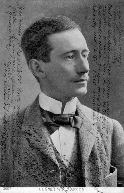 Guglielmo Marconi, físico e inventor italiano, c1909 de Unbekannt