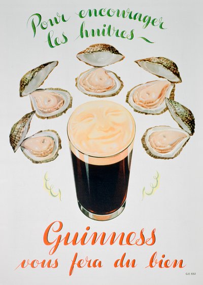 Anuncio de Guinness, 1936 de Unbekannt
