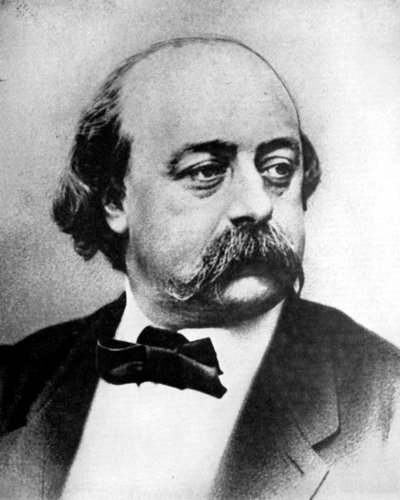 Gustave Flaubert, novelista francés, siglo XIX de Unbekannt