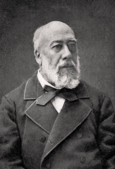 Gustave Nadaud, compositor francés, 1880 de Unbekannt