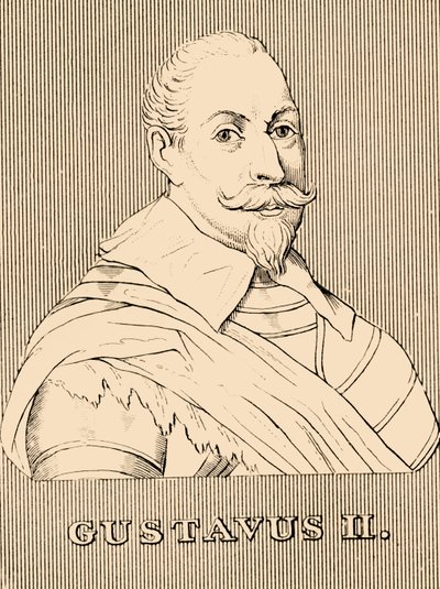Gustavo II, 1594-1632, 1830 de Unbekannt