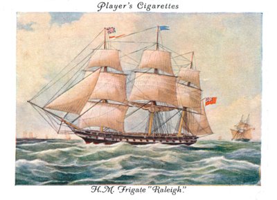 H.M. Fragata Raleigh, 1936 de Unbekannt