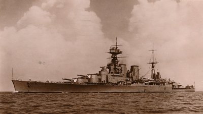 H.M.S. Hood de Unbekannt