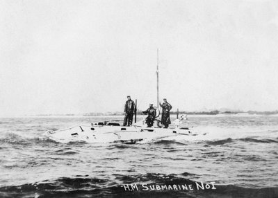 Submarino HM No1, c1908 de Unbekannt