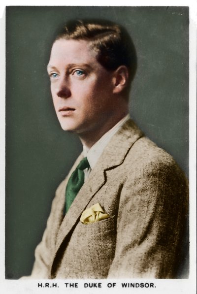 SAR El Duque de Windsor, 1937 de Unbekannt