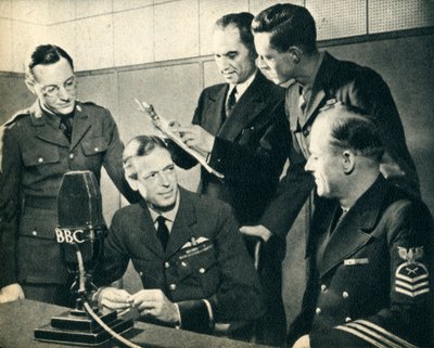 S.A.R. el difunto Duque de Kent participando en el Día de la Independencia de Estados Unidos, 1942 de Unbekannt