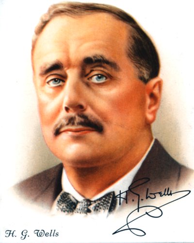 H. G. Wells, autor inglés e historiador popular, 1927 de Unbekannt