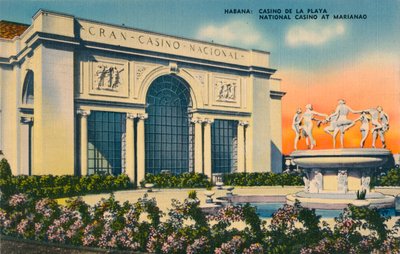 Habana: Casino De La Playa. Casino Nacional en Marianao, c1910 de Unbekannt
