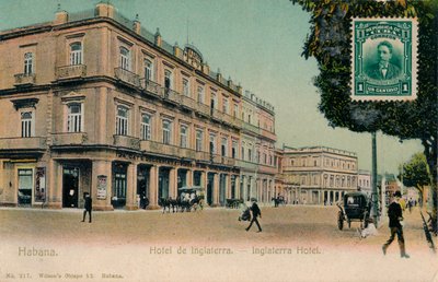 Habana. Hotel de Inglaterra. -Hotel Inglaterra, Cuba, c1910s de Unbekannt