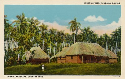 Habana: Paisaje Cubano, Bohíos de Unbekannt