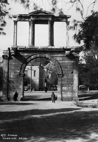 Arco de Adriano, Atenas, Grecia, c. 1920s-1930s de Unbekannt