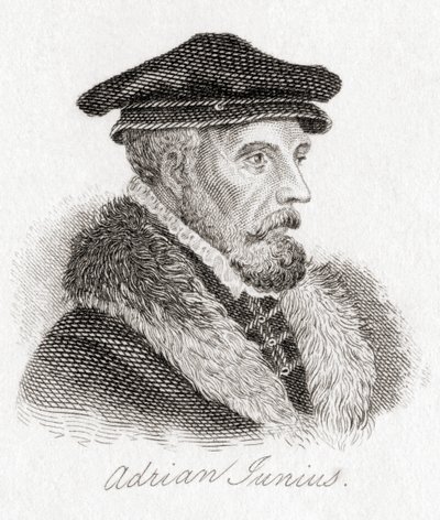 Hadrianus Junius, 1511-1575, también conocido como Adriaen de Jonghe de Unbekannt