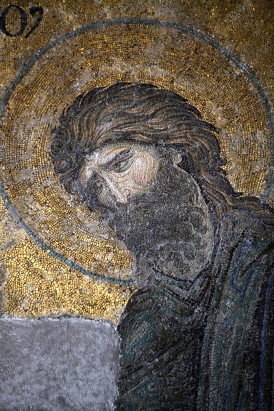 Mosaico Deesis de Santa Sofía - San Juan Bautista de Unbekannt