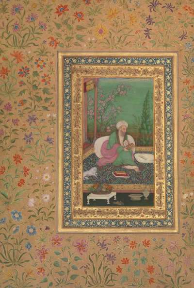 Haji Husain Bukhari, Folio del Álbum de Shah Jahan de Unbekannt