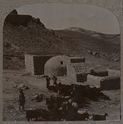 Posada a mitad de camino en el viaje a Jericó, c. 1900 de Unbekannt