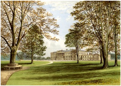 Palacio de Hamilton, South Lanarkshire, Escocia, hogar del Duque de Hamilton, c. 1880 de Unbekannt
