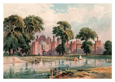 Palacio de Hampton Court, 1880 de Unbekannt