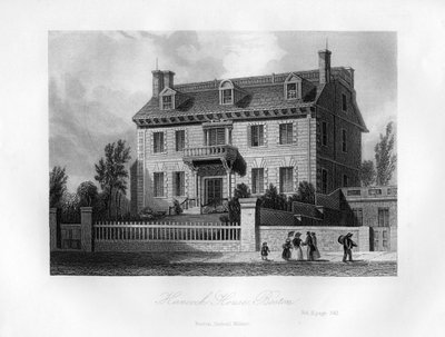 Casa Hancock, Boston, Massachusetts, 1855 de Unbekannt